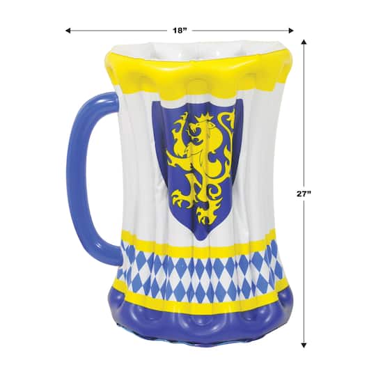 Beistle 18" x 27" Inflatable Beer Stein Cooler